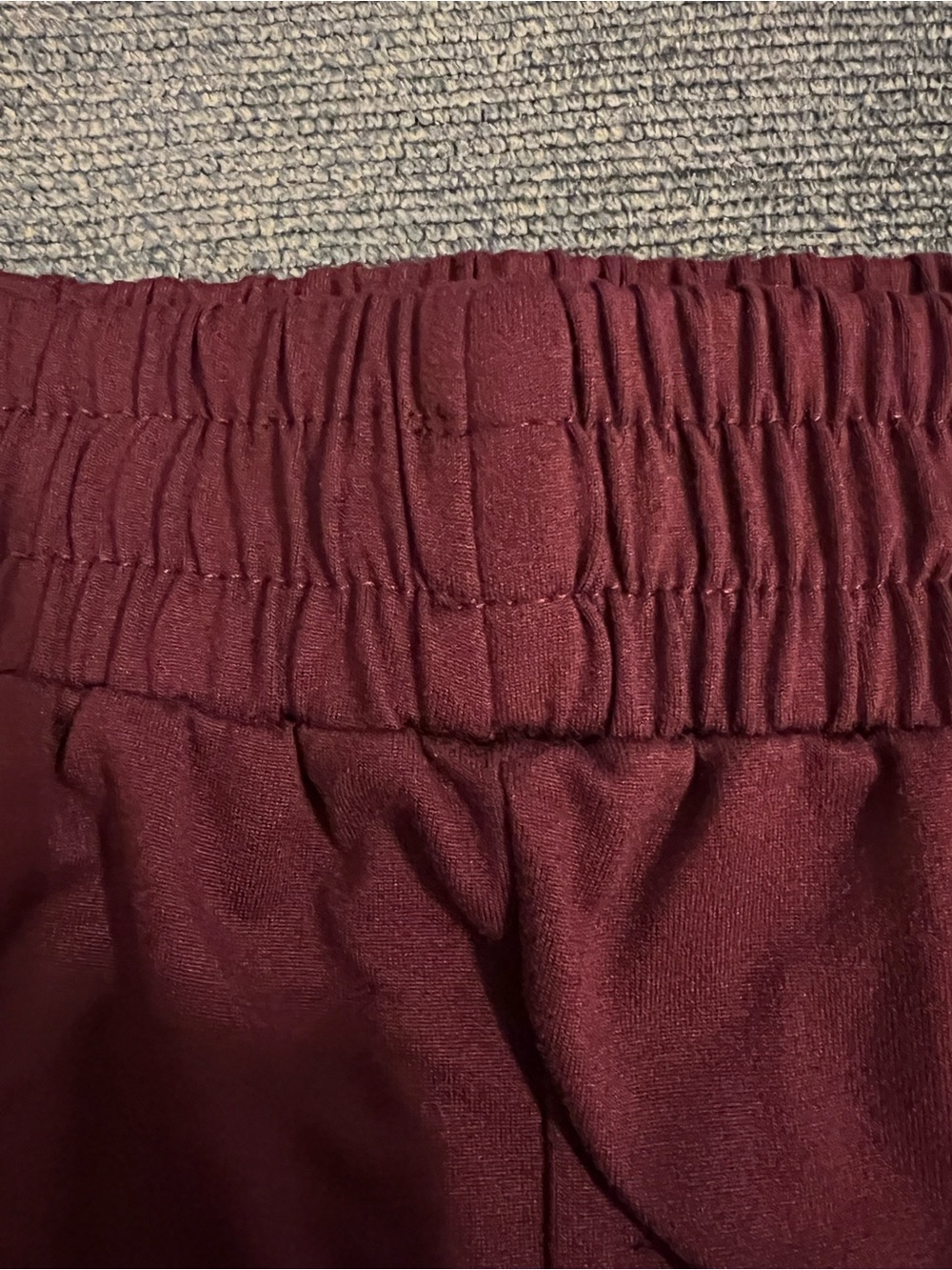 Women's Lightweight Jogger Sweatpants with Pockets - Maroon, Navy, Black - Picture 10 of 10